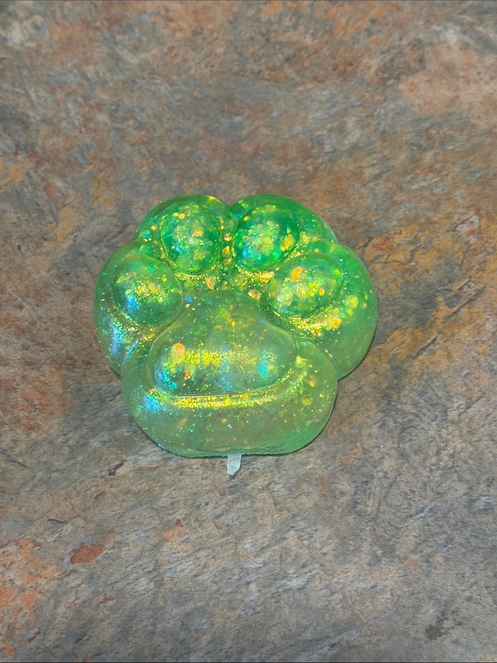 Squishy Green Sparkley Slow Suish NIP